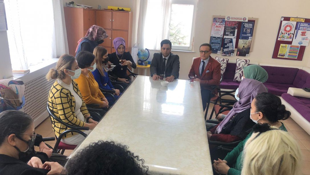 İlçe Kaymakamımız Sayın Mehmet Emre Yıldız Okullarımızı Ziyaret etti.